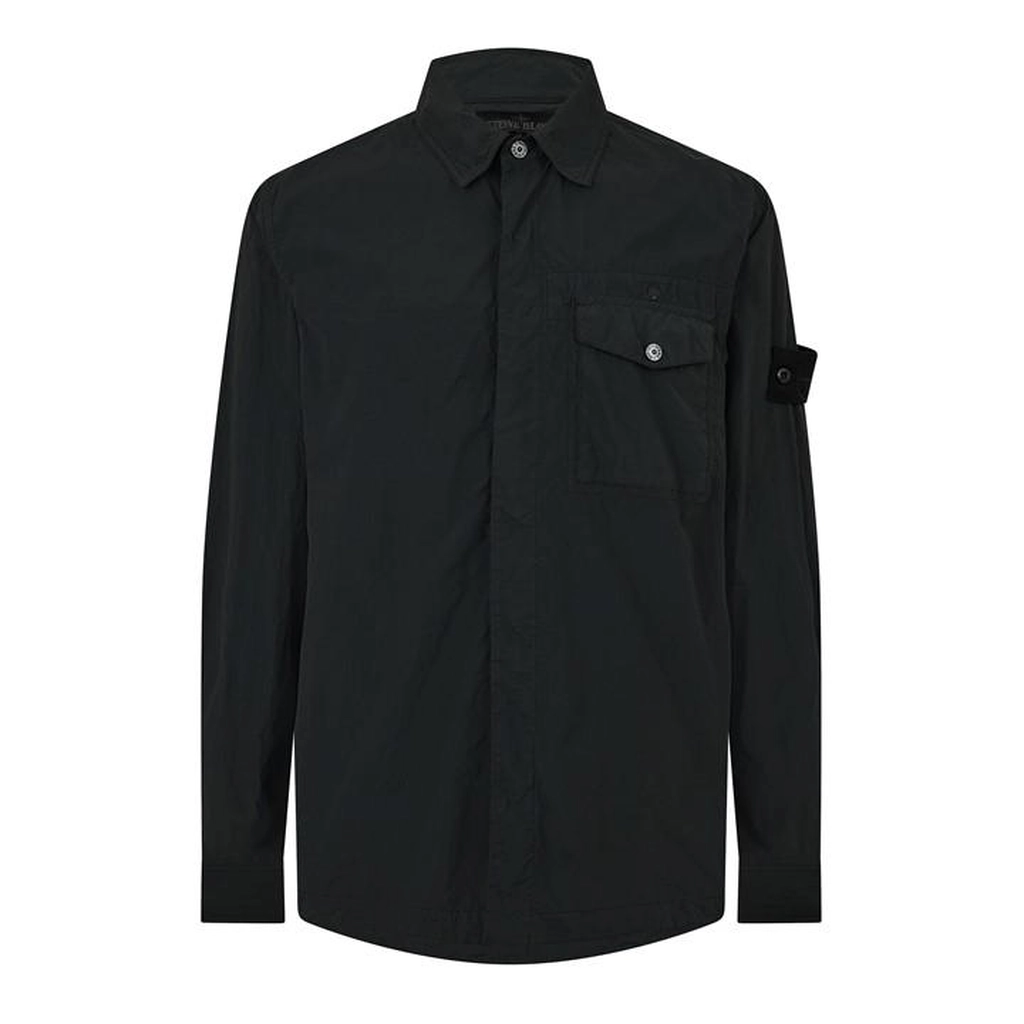 Stone Island Ghost Ghost Overshirt - Black
